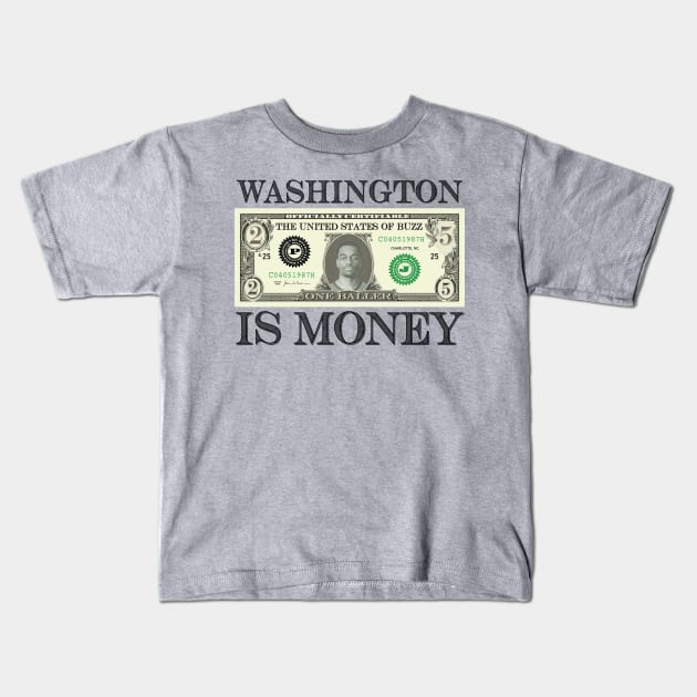 PJ is Money Kids T-Shirt by Every Hornets Boxscore